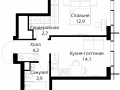 1-комнатная квартира - Волоколамское шоссе, 95/2 / ЖК Сити Бэй - фото 1