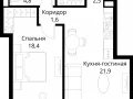 1-комнатная квартира - Волоколамское шоссе, 95/2 / ЖК Сити Бэй - фото 1