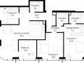3-комнатная квартира - Волоколамское шоссе, 95/2 / ЖК Сити Бэй - фото 1