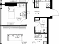 2-комнатная квартира - Ленинградский проспект, 8 / ЖК Слава - фото 1