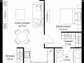 1-комнатная квартира - Серегина, 5 / ЖК С5 - фото 1