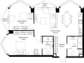 2-комнатная квартира - Серегина, 5 / ЖК С5 - фото 1