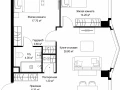 2-комнатная квартира - Серегина, 5 / ЖК С5 - фото 1