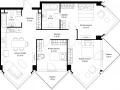 3-комнатная квартира - Серегина, 5 / ЖК С5 - фото 1