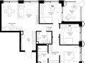 3-комнатная квартира, 88.3 м2 , 35 этаж, ул. Верейская, 29/32Д - фото 1