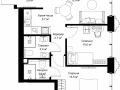 2-комнатная квартира, 55.3 м2 , 3 этаж, ул. Верейская, 29/32Д - фото 1