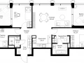 3-комнатная квартира, 92.8 м2 , 50 этаж, ул. Верейская, 29/32Д - фото 1