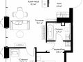 2-комнатная квартира, 64.4 м2 , 7 этаж, ул. Верейская, 29/32Д - фото 1