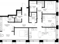3-комнатная квартира, 100.2 м2 , 18 этаж, ул. Верейская, 29/32Д - фото 1