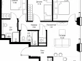 3-комнатная квартира, 77.43 м2 , 30 этаж, ул. Верейская, 29/32Д - фото 1