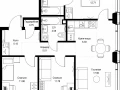 3-комнатная квартира, 80.74 м2 , 30 этаж, ул. Верейская, 29/32Д - фото 1