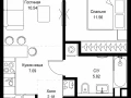 1-комнатная квартира - ул. Верейская, 29/32Д / ЖК СЕТ - фото 1