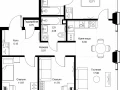 3-комнатная квартира, 80.75 м2 , 37 этаж, ул. Верейская, 29/32Д - фото 1