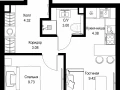 1-комнатная квартира - ул. Верейская, 29/32Д / ЖК СЕТ - фото 1