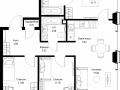 3-комнатная квартира, 80.33 м2 , 40 этаж, ул. Верейская, 29/32Д - фото 1