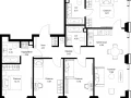 4-комнатная квартира, 97.41 м2 , 47 этаж, ул. Верейская, 29/32Д - фото 1