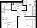 1-комнатная квартира - ул. Верейская, 29/32Д / ЖК СЕТ - фото 1