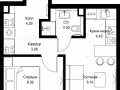 1-комнатная квартира - ул. Верейская, 29/32Д / ЖК СЕТ - фото 1