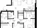 3-комнатная квартира - ул. Верейская, 29/32Д / ЖК СЕТ - фото 1