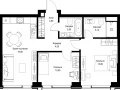 2-комнатная квартира - Вишневая, 7 / ЖК СИТИДЗЕН - фото 1