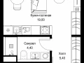 Квартира студия - Вишневая, 7 / ЖК СИТИДЗЕН - фото 1