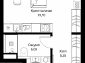 Квартира студия - Вишневая, 7 / ЖК СИТИДЗЕН - фото 1