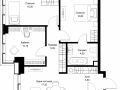 3-комнатная квартира, 74.9 м2 , 17 этаж, Вишневая, 7 - фото 1