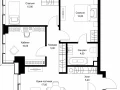 3-комнатная квартира, 74.1 м2 , 9 этаж, Вишневая, 7 - фото 1