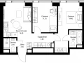 2-комнатная квартира - Вишневая, 7 / ЖК СИТИДЗЕН - фото 1