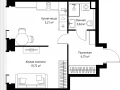 1-комнатная квартира - Вишневая, 7 / ЖК СИТИДЗЕН - фото 1