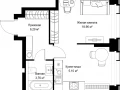 1-комнатная квартира - Вишневая, 7 / ЖК СИТИДЗЕН - фото 1