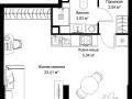 1-комнатная квартира - Вишневая, 7 / ЖК СИТИДЗЕН - фото 1