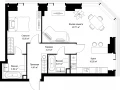 2-комнатная квартира - Вишневая, 7 / ЖК СИТИДЗЕН - фото 1