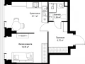 1-комнатная квартира - Вишневая, 7 / ЖК СИТИДЗЕН - фото 1