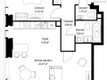 2-комнатная квартира - Вишневая, 7 / ЖК СИТИДЗЕН - фото 1