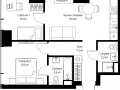 2-комнатная квартира, 52.5 м2 , 3 этаж, ул. Верейская, 29/35 - фото 1