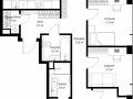 4-комнатная квартира, 107.9 м2 , 16 этаж, ул. Верейская, 29/35 - фото 1