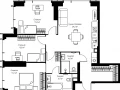 3-комнатная квартира, 93.7 м2 , 12 этаж, ул. Верейская, 29/35 - фото 1