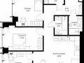 3-комнатная квартира, 82.1 м2 , 25 этаж, ул. Верейская, 29/35 - фото 1