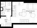 1-комнатная квартира - ул. Верейская, 29/35 / ЖК ВЕЕР - фото 1