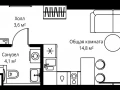 1-комнатная квартира - ул. Верейская, 29/35 / ЖК ВЕЕР - фото 1
