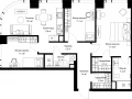 3-комнатная квартира, 84.13 м2 , 43 этаж, ул. Верейская, 29/42 - фото 1
