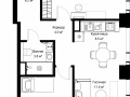 2-комнатная квартира, 61.51 м2 , 60 этаж, ул. Верейская, 29/42 - фото 1