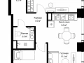 2-комнатная квартира, 61.51 м2 , 64 этаж, ул. Верейская, 29/42 - фото 1