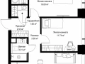 2-комнатная квартира, 60.44 м2 , 4 этаж, ул. Верейская, 29/42 - фото 1