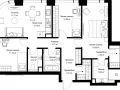 3-комнатная квартира, 92.14 м2 , 6 этаж, ул. Верейская, 29/42 - фото 1
