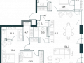 4-комнатная квартира - Орджоникидзе, 10 / ЖК SHIFT - фото 1