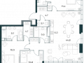 4-комнатная квартира - Орджоникидзе, 10 / ЖК SHIFT - фото 1