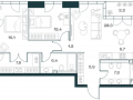 3-комнатная квартира - Орджоникидзе, 10 / ЖК SHIFT - фото 1