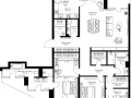 3-комнатная квартира - Дербеневская, 1 / ЖК ОПУС - фото 1